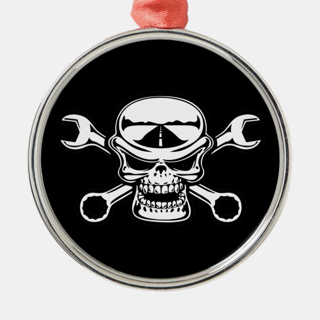 Ornamento De Metal Cruz-Chaves de Chromeboy (Frente)