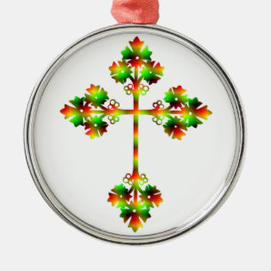 ORNAMENTO DE METAL CRUZAMENTO DO RICO