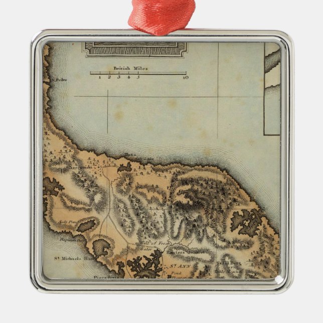 Ornamento De Metal Curaçau (Frente)