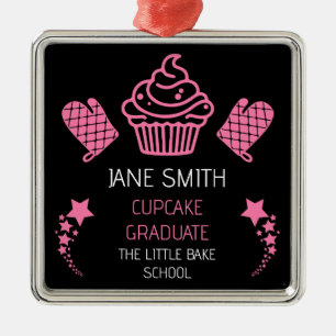 Ornamento De Metal Curso de cupcake