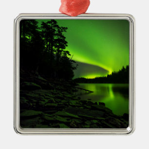 Ornamento De Metal Curva Aurora