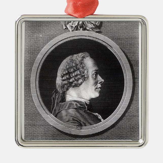 Ornamento De Metal d'Alembert de Jean le Rond (Frente)