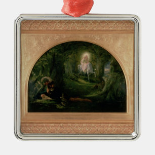 Ornamento De Metal Dama Sem Merci do Belle do La