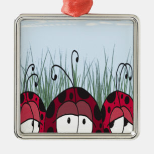 Ornamento De Metal Damybugs Bonitos