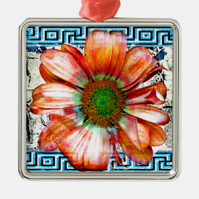 Ornamento De Metal Dança Antiga (Frente)