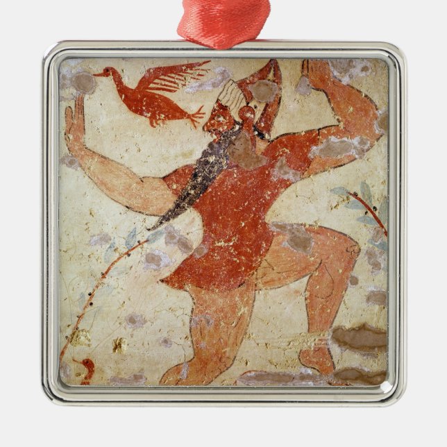 Ornamento De Metal Dança de Phersu (Frente)