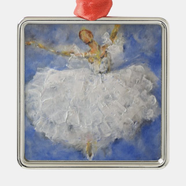 Ornamento De Metal Dançar nos céus (Frente)