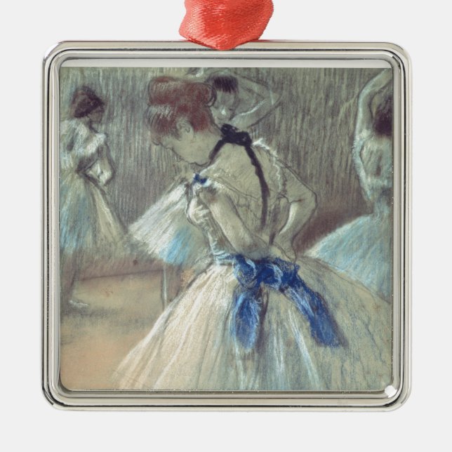 Ornamento De Metal Dançarino de Edgar Degas | (Frente)