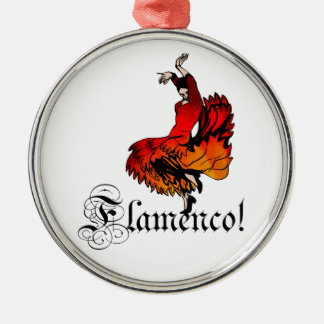 Ornamento De Metal Dançarino do Flamenco
