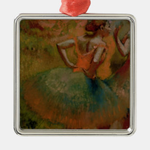 Ornamento De Metal Dançarinos de Edgar Degas que vestem saias do