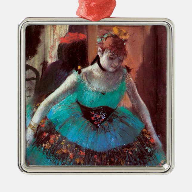 Ornamento De Metal Dancer deixando seu vestiário em Degas (Frente)
