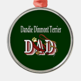 Ornamento De Metal Dandie Dinmont Terrier PAI