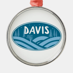 Ornamento De Metal Davis West Virginia Ao Ar Livre