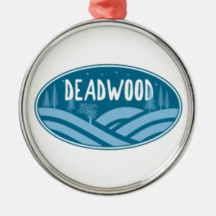 Ornamento De Metal Deadwood Dakota do Sul ao Ar Livre
