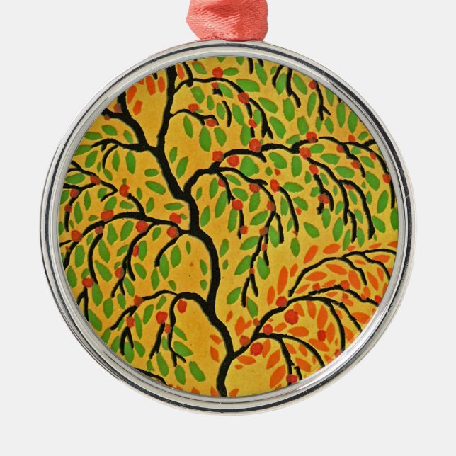 Ornamento De Metal Deco de Arte de Seguy #1 em Emporio Moffa (Frente)