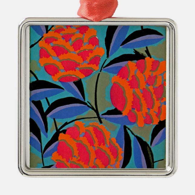 Ornamento De Metal Deco de Arte de Seguy #2 em Emporio Moffa (Frente)