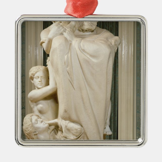 Ornamento De Metal Dedicação a Brahms, 1909 (Frente)