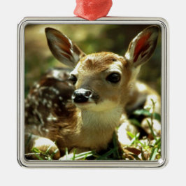 Ornamento De Metal Deer Fawn