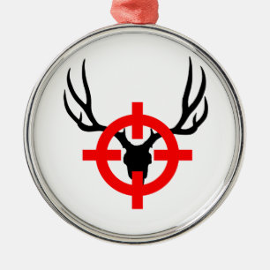 Ornamento De Metal Deer Hunter - Bullseye