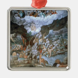 Ornamento De Metal Dei Giganti de Sala (fresco) (veja igualmente