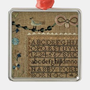 Ornamento De Metal Demonstrador por N.Ford, 1799, New Hampshire