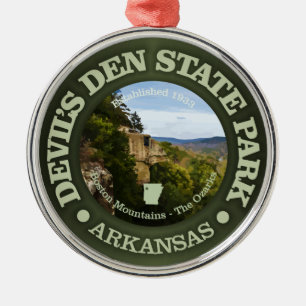 Ornamento De Metal Den SP do diabo