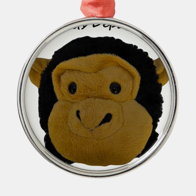 Ornamento De Metal Departamento de Contas (Frente)