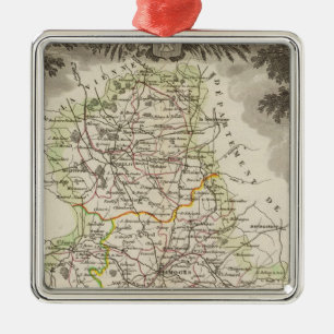 Ornamento De Metal Departamento de La Hte Vienne