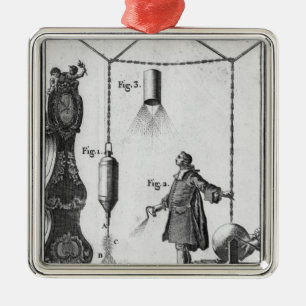 Ornamento De Metal Descarga elétrica dos corpos