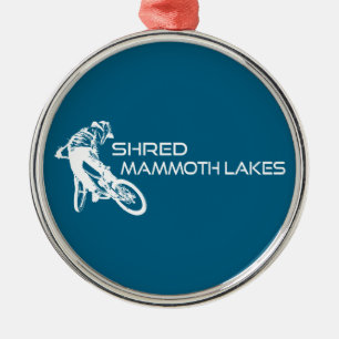 Ornamento De Metal Descer de bicicleta Mammoth Lakes Califórnia Mount
