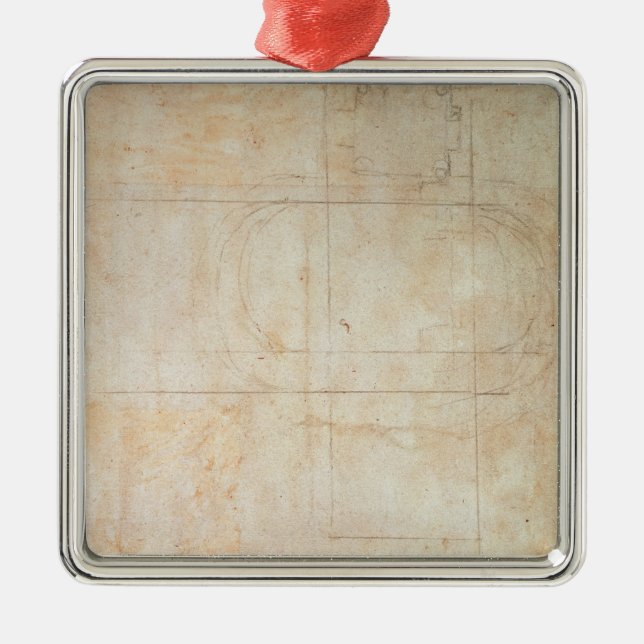 Ornamento De Metal Desenho arquitetônico (Frente)