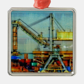 Ornamento De Metal Desenhos grua