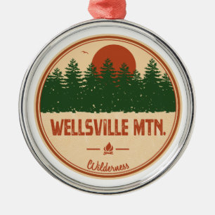 Ornamento De Metal Deserto da Montanha Wellsville Utah