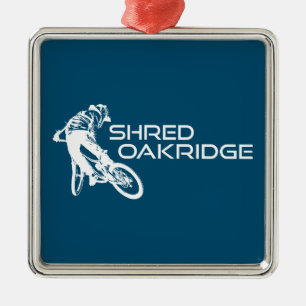 Ornamento De Metal Desfiar Oakridge Oregon Ciclismo de Montanha