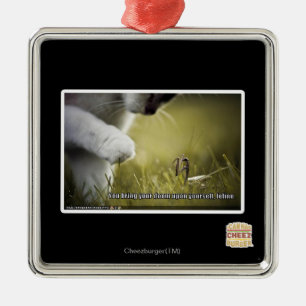 Ornamento De Metal Desgraça em cima do senhor mesmo