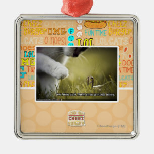 Ornamento De Metal Desgraça em cima do senhor mesmo