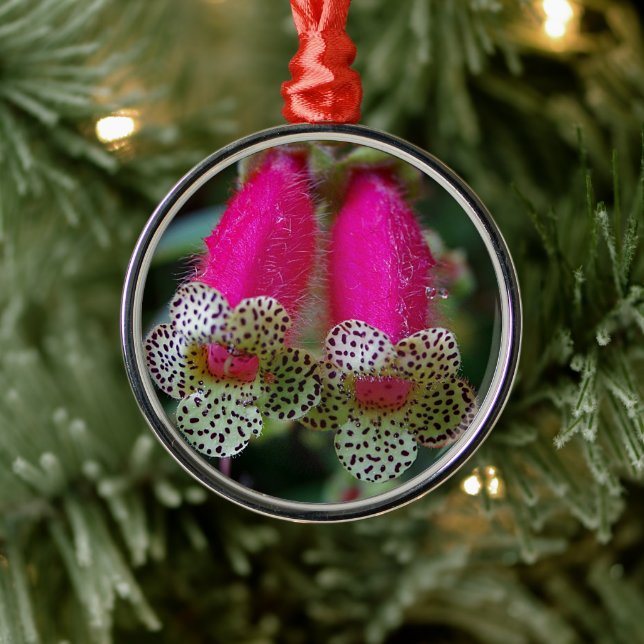 Ornamento De Metal Design da flor do leopardo (Árvore)