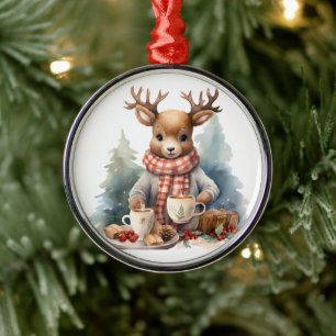 Ornamento De Metal Design da vintage russa de Natal