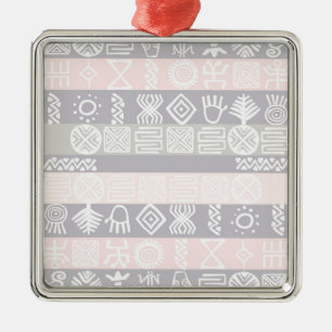 Ornamento De Metal Design de Boho Africano Étnico