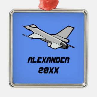 Ornamento De Metal Design de Falcão de Combate F16 Personalizável