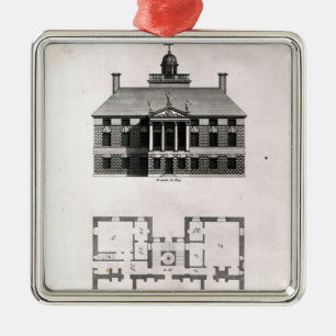 Ornamento De Metal Design de Inigo Jones, 1727