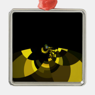 Ornamento De Metal Design do Gráfico de Arte de Vetor Preto e Dourado