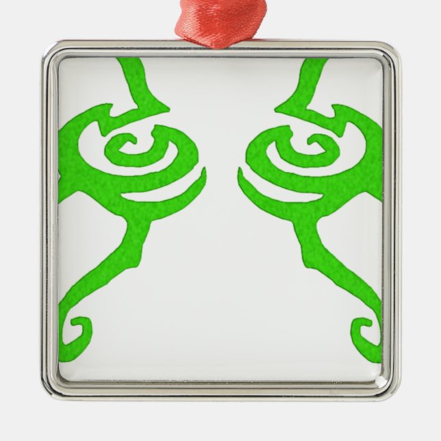 Ornamento De Metal Design do Rune de Illidan (Frente)