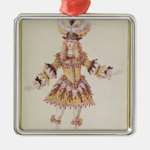 Ornamento De Metal Design do traje para o dançarino masculino, c.166
