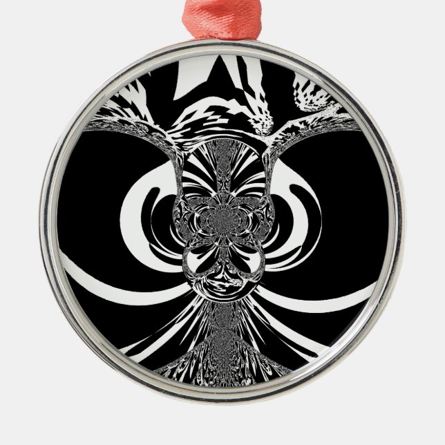 Ornamento De Metal Design étnica (Frente)