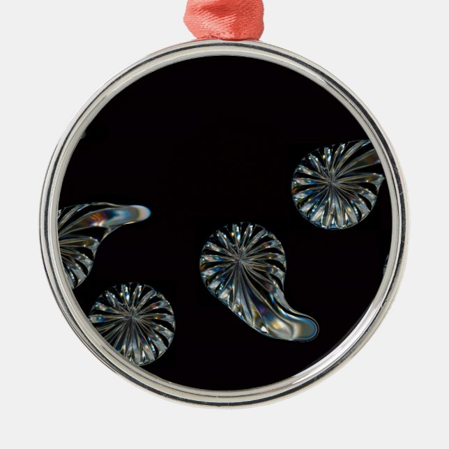 Ornamento De Metal Design irlandês - The Crystal Collection (Frente)