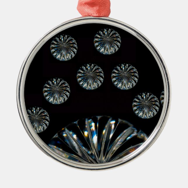 Ornamento De Metal Design irlandês - The Crystal Collection (Frente)