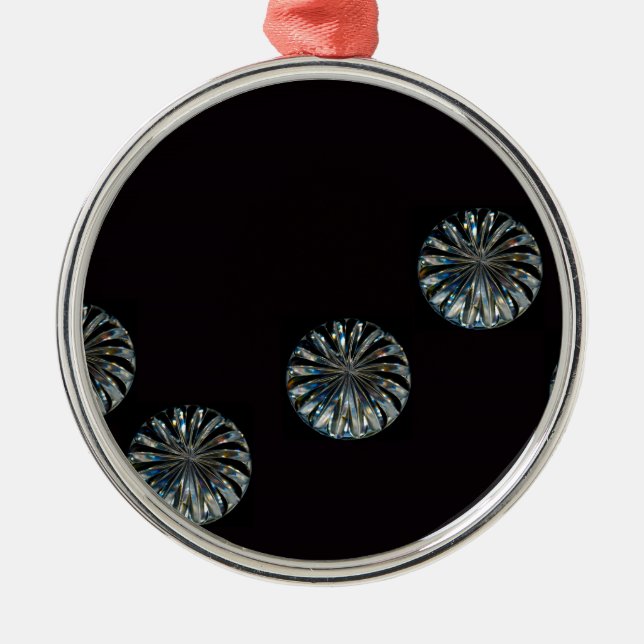 Ornamento De Metal Design irlandês - The Crystal Collection (Frente)