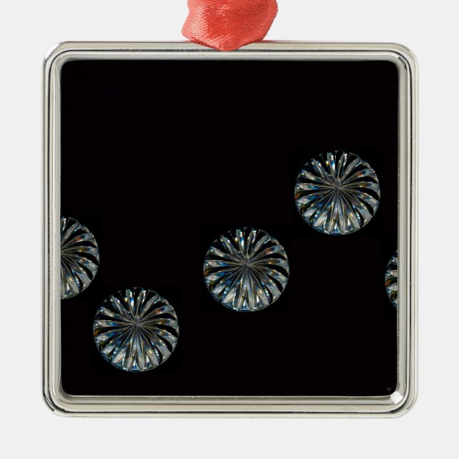 Ornamento De Metal Design irlandês - The Crystal Collection (Frente)