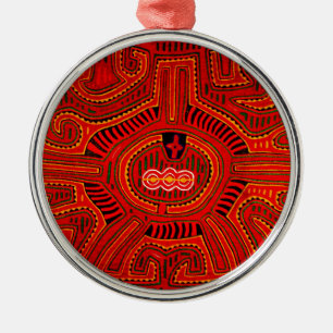 Ornamento De Metal Design Mola pelos índios San Blas